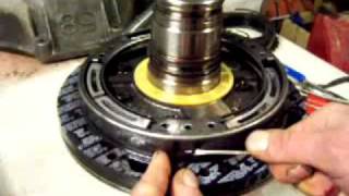 Ford AOD Transmission Oil Pump and Intermediate Piston Disassembly [upl. by Wendell]