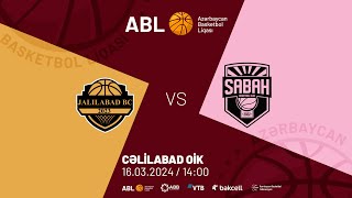 ABL 20232024  CƏLİLABAD BK VS SABAH BK  16032024  15Cİ TUR [upl. by Aymahs]