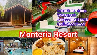 Monteria Resort Karjat  Best Resort in Karjat  Waterpark and Amusement Park [upl. by Aehsrop562]