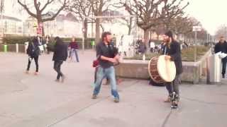 Insane Heavy Metal Bagpiper in Switzerland  Dudelsackspieler in Zürich 1 [upl. by Asor908]