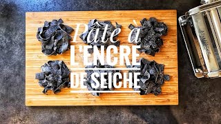 Recette pâte encre de seiche [upl. by Odnuges]