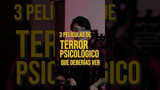 El MIEDO está en tu MENTE películas de terror psicológico que debes ver [upl. by Ellesirg706]