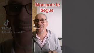 Mon pote le bègue 🥴 comique humour rire drole blague [upl. by Nywloc424]