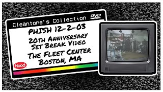 Phish 12203 20th Anniversary Set Break Video Montage upgrade [upl. by Derf]