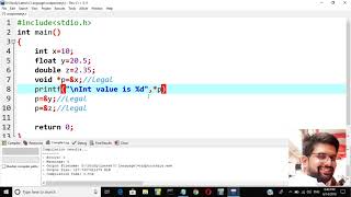 void pointer in c language  Learn Generic pointer in simplest way [upl. by Ettenhoj844]