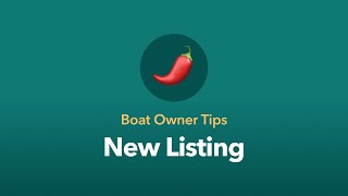 Boat Owner Tips New Boat Listings [upl. by Roxane]