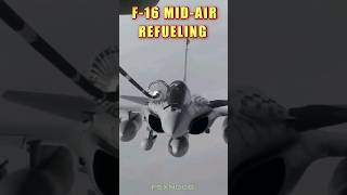 F16 Refueling MidAir Action shorts aviation [upl. by Martine]