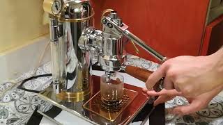 How to make an espresso with Zacconi baby big rivera [upl. by Meuser]