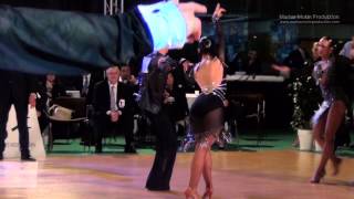 DSFO Megeve 2014  U21 LAT  Final Chacha  Vadim Lehmann amp Maria Kleinschmidt [upl. by Redfield]