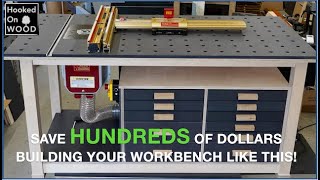 Save HUNDREDS of dollars building your workbench like this [upl. by Akiemahs]