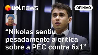 Escala 6x1 Nikolas passa recibo e mostra debate da PEC como derrota do extremismo diz Sakamoto [upl. by Alper]