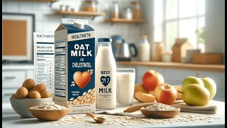 🥛 Plenish Organic Unsweetened Oat Milk  Best Oat Milk for Cholesterol 🥛 [upl. by Ahsakal]