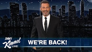 Jimmy Kimmel Makes Triumphant Return After Five Long Months [upl. by Teddi702]