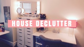 DECLUTTER MY HOUSE BEFORE amp AFTER TOUR [upl. by Alek857]