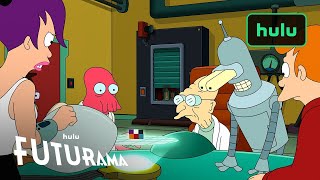 Futurama  New Season Sneak Peek Episode 10 Simulated Fry amp Leela Explore Space Italy  Hulu [upl. by Ahcsatan]