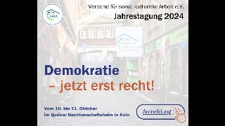 VskA Jahrestagung 2024 in Köln [upl. by Seale]