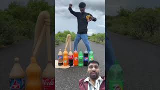 Baking soda vs cold drink funny cokevsmentos comedy cokeandmentos cocacola [upl. by Odracer]