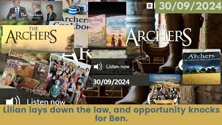 2024 09 30 The Archers Soap Opera [upl. by Harrak]