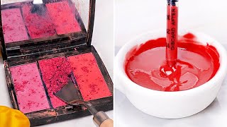 💄Satisfying Makeup Repair💄Relaxing amp Restoring Your Favorite Makeup Products 1 [upl. by Hughes]