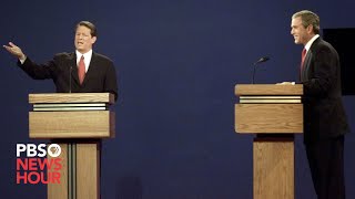 Bush vs Gore The first 2000 presidential debate [upl. by Eibba]