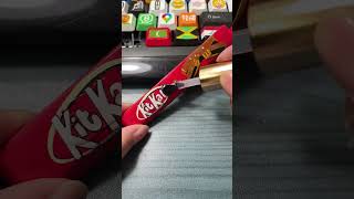 Drawing KitKat on the space bar shorts diy art tiktok trending keyboard [upl. by Ardelia255]