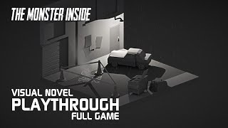 The Monster Inside  Visual Novel Playthrough 4k Upscaled [upl. by Amuh]