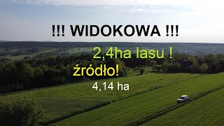 na sprzedaż WIDOKOWA działka z leśnym źródłem strumieniem UNIKALNA działka PREMIUM [upl. by Orest]