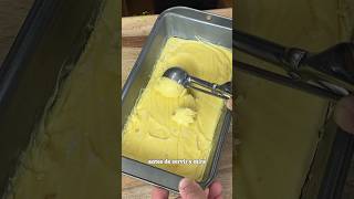 3 Ingredientes HELADO DE MANGO 🥭 Y Leche de Coco Helado saludable Sin azúcar ni lácteos [upl. by Roger]