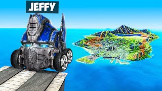 Jeffy Jumps TRANSFORMER Cars Across ENTIRE MAP in GTA 5 [upl. by Kcitrap]