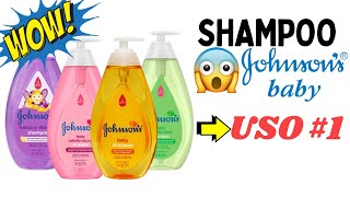 🔵SHAMPOO JOHNSON para cabello GRASO FUNCIONA😱 [upl. by Orravan]