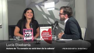 Lucía Etxebarría autora de Tu corazón no está bien de la cabeza 13 sep 2013 [upl. by Fariss588]