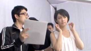 深田恭子 Fukada Kyoko in 201004 MENARD FAIRLUCENT CM Making [upl. by Nnail]