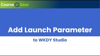 Workday Studio Add Simple Launch Parameter [upl. by Soulier]