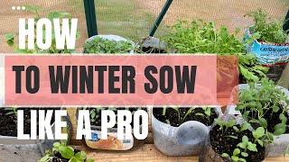 Winter Sowing Tutorial 🌱🌸 A Complete Beginners Guide [upl. by Husain]