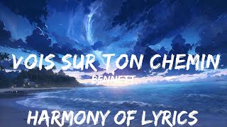 BENNETT  Vois sur ton chemin Techno Mix LYRICS  25mins  Feeling your music [upl. by Hillell206]