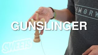 How to Gunslinger  Kendama Trick Tutorial  Sweets Kendamas [upl. by Floridia114]