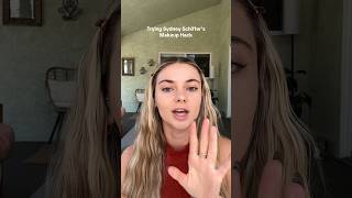 Trying Sydney Schiffer’s concealer makeup hack makeup makeuphack concealerhacks makeuptutorial [upl. by Fulvi]