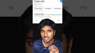 WHY CIPLA IS BULLISH 🤑  stockmarket [upl. by Acsot]