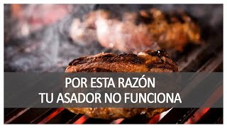 ➤➤ Cómo MEJORAR el Tiraje de un Asador ★ [upl. by Ahen]