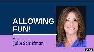 Allowing FUN EFT Tapping with Julie Schiffman [upl. by Lucilla560]