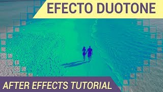 DUOTONE Effect 🧐 After Effects TUTORIAL 🎨 1 [upl. by Eleni]