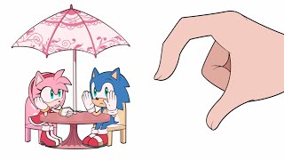 FINGER HEART CHIBI SONIC [upl. by Nyletac371]