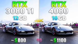 RTX 3080 Ti vs RTX 4080  Test in 10 Games [upl. by Eidaj]