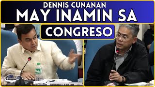 DENNIS CUNANAN MAY INAMIN SA CONGRESO [upl. by Aileon]