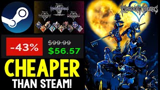 KINGDOM HEARTS IS OUT ON STEAM  GET IT CHEAPER THAN STEAM [upl. by Ellebasi313]