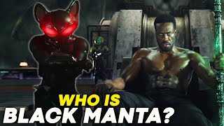 Who is Black manta  Aquaman and the Lost Kingdom [upl. by Millur]