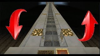 COMO HACER UN ASCENSOR 2×2 AUTOMATICO EN MINECRAFT PE SUBIDA Y BAJADA [upl. by Negrom]