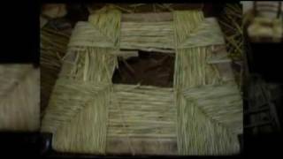 Handtwisted Bulrush SeatweavingThe Wicker Woman [upl. by Atul]