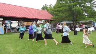 Canoe Song Voices of the Coas  Abenaki Heritage Weekend 2015  Vergennes VT  20150627 [upl. by Aerdied993]