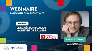 Le schéma fiscal du maintien de salaire [upl. by Tiat]